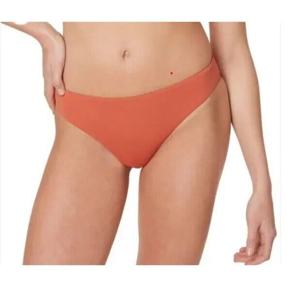 Andie Women's M Symi Hipster Swim Bottom Cedar Back Ruching NWT 9573‎
